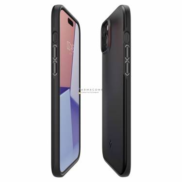 Spigen iPhone 15 Case Thin Fit Black