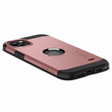 Spigen iPhone 15 Case Tough Armor MagSafe (MagFit) Rose Gold