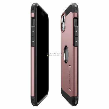 Spigen iPhone 15 Case Tough Armor MagSafe (MagFit) Rose Gold