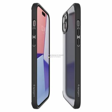 Spigen iPhone 15 Case Ultra Hybrid Frost Black