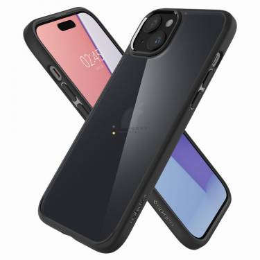 Spigen iPhone 15 Case Ultra Hybrid Frost Black