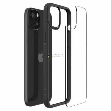 Spigen iPhone 15 Case Ultra Hybrid Matte Black