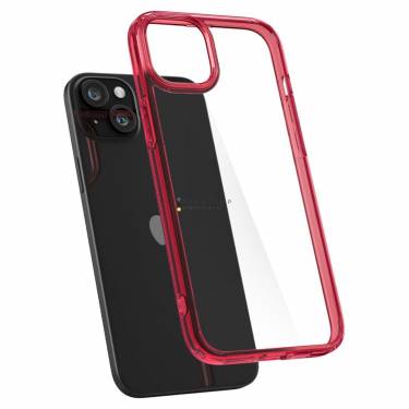 Spigen iPhone 15 Case Ultra Hybrid Red Crystal