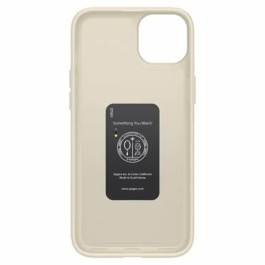 Spigen iPhone 15 Plus Case Thin Fit Mute Beige