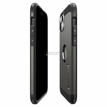 Spigen iPhone 15 Plus Case Tough Armor MagSafe (MagFit) Gunmetal