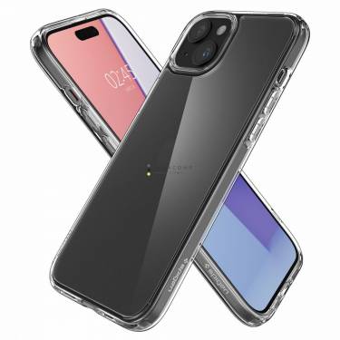 Spigen iPhone 15 Plus Case Ultra Hybrid Frost Clear