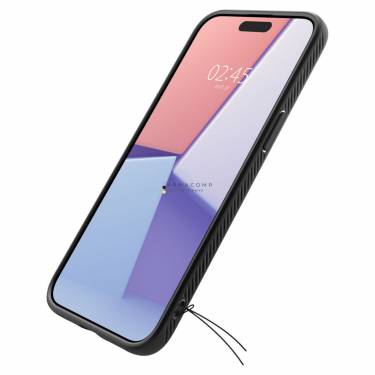 Spigen iPhone 15 Pro Case Liquid Air Matte Black