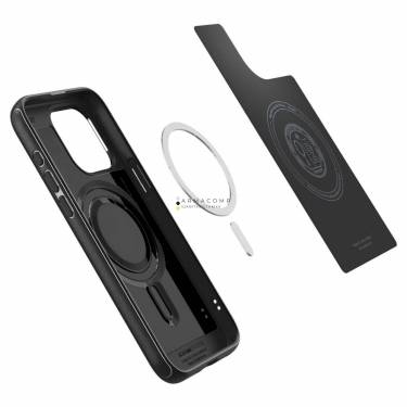 Spigen iPhone 15 Pro Case Mag Armor (MagFit) Matte Black