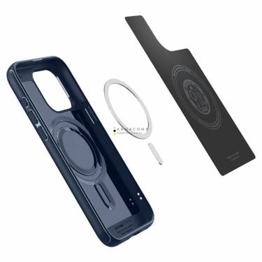 Spigen iPhone 15 Pro Case Mag Armor MagSafe (MagFit) Navy Blue