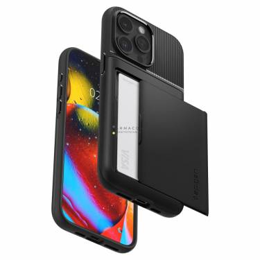 Spigen iPhone 15 Pro Case Slim Armor CS Black