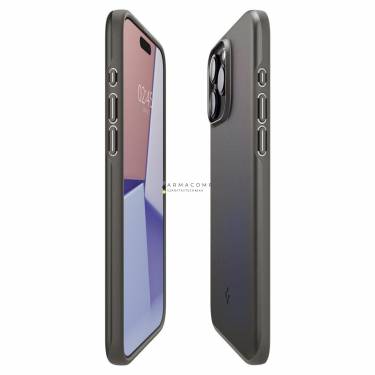 Spigen iPhone 15 Pro Case Thin Fit Gunmetal