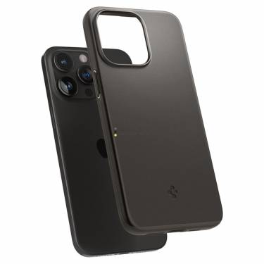 Spigen iPhone 15 Pro Case Thin Fit Gunmetal