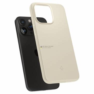 Spigen iPhone 15 Pro Case Thin Fit Mute Beige