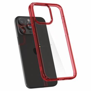 Spigen iPhone 15 Pro Case Ultra Hybrid Deep Red