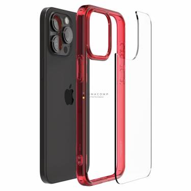 Spigen iPhone 15 Pro Case Ultra Hybrid Deep Red