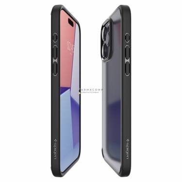 Spigen iPhone 15 Pro Case Ultra Hybrid Frost Black