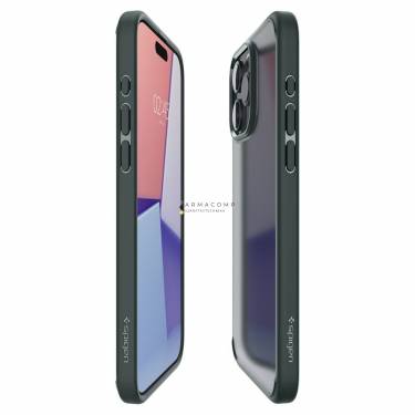 Spigen iPhone 15 Pro Case Ultra Hybrid Frost Green