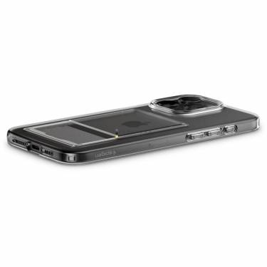 Spigen iPhone 15 Pro Max Case Crystal Slot Crystal Clear