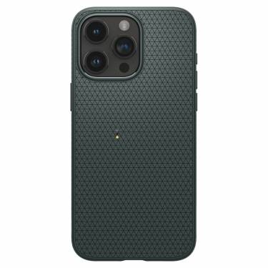 Spigen iPhone 15 Pro Max Case Liquid Air Abyss Green