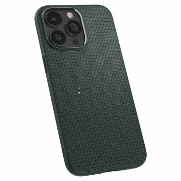 Spigen iPhone 15 Pro Max Case Liquid Air Abyss Green