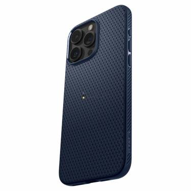 Spigen iPhone 15 Pro Max Case Liquid Air Navy Blue