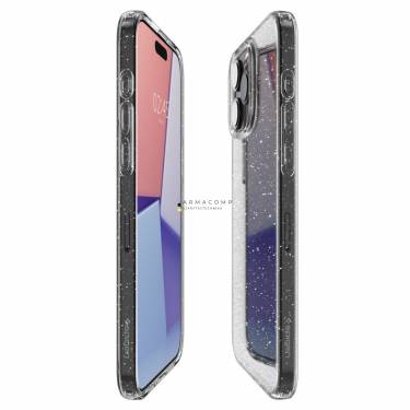 Spigen iPhone 15 Pro Max Case Liquid Crystal Glitter Crystal Quartz