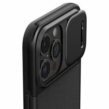 Spigen iPhone 15 Pro Max Case Optik Armor MagSafe (MagFit) Black