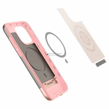 Spigen iPhone 15 Pro Max Case Style Armor MagSafe Rose Gold