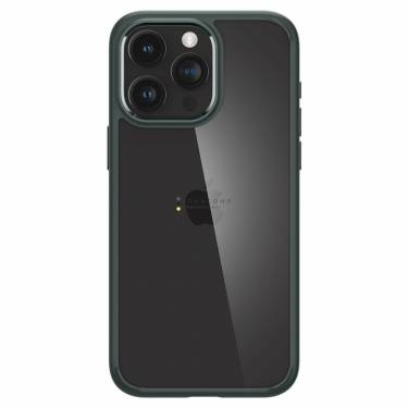 Spigen iPhone 15 Pro Max Case Ultra Hybrid Abyss Green