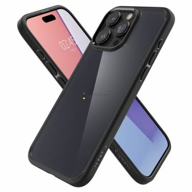 Spigen iPhone 15 Pro Max Case Ultra Hybrid Frost Black