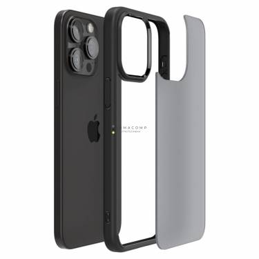 Spigen iPhone 15 Pro Max Case Ultra Hybrid Frost Black