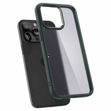 Spigen iPhone 15 Pro Max Case Ultra Hybrid Frost Green