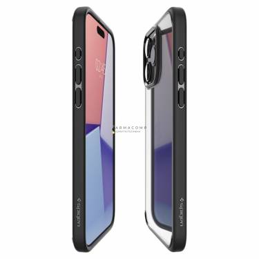 Spigen iPhone 15 Pro Max Case Ultra Hybrid Matte Black