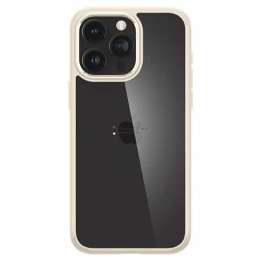 Spigen iPhone 15 Pro Max Case Ultra Hybrid Mute Beige