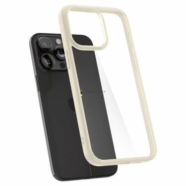 Spigen iPhone 15 Pro Max Case Ultra Hybrid Mute Beige