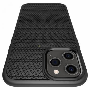 Spigen Liquid Air, black - iPhone 12 Pro Max