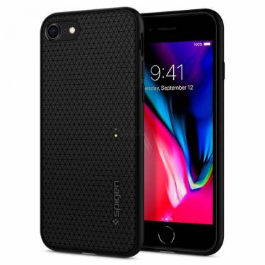 Spigen Liquid Air, black - iPhone SE (2022/2020)/8/7