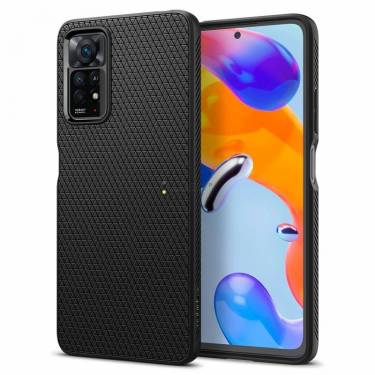 Spigen Liquid Air, black - Xiaomi Redmi Note 11 Pro 5G