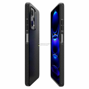 Spigen Liquid Air, black - Xiaomi Redmi Note 12 Pro 5G/POCO X5 Pro 5G