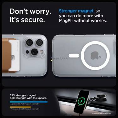 Spigen Liquid Crystal MagSafe iPhone 16 Pro Max Crystal Clear