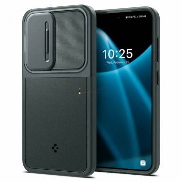 Spigen Optik Armor for Samsung Galaxy S24 Abyss Green