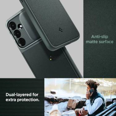 Spigen Optik Armor Samsung Galaxy A55 Abyss Green