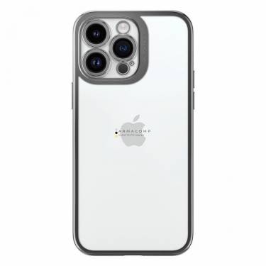 Spigen Optik Crystal, chrome gray - iPhone 14 Pro Max