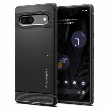 Spigen Pixel 7a Case Rugged Armor Black