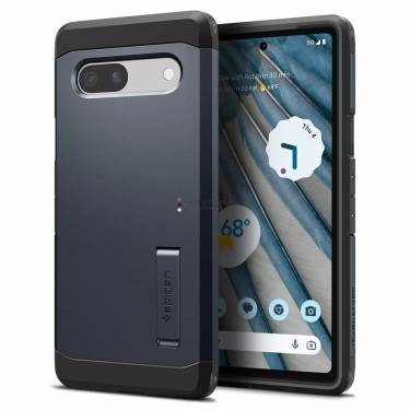 Spigen Pixel 7a Case Tough Armor Metal slate