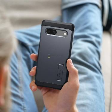 Spigen Pixel 7a Case Tough Armor Metal slate