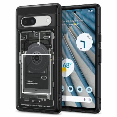 Spigen Pixel 7a Case Ultra Hybrid Zero One Black