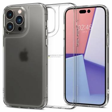 Spigen Quartz Hybrid, matte clear - iPhone 14 Pro Max