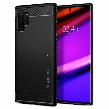 Spigen Rugged Armor, black - Galaxy Note10+