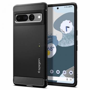 Spigen Rugged Armor, black - Google Pixel 7 Pro